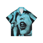 Vintage Print Cuban Shirt