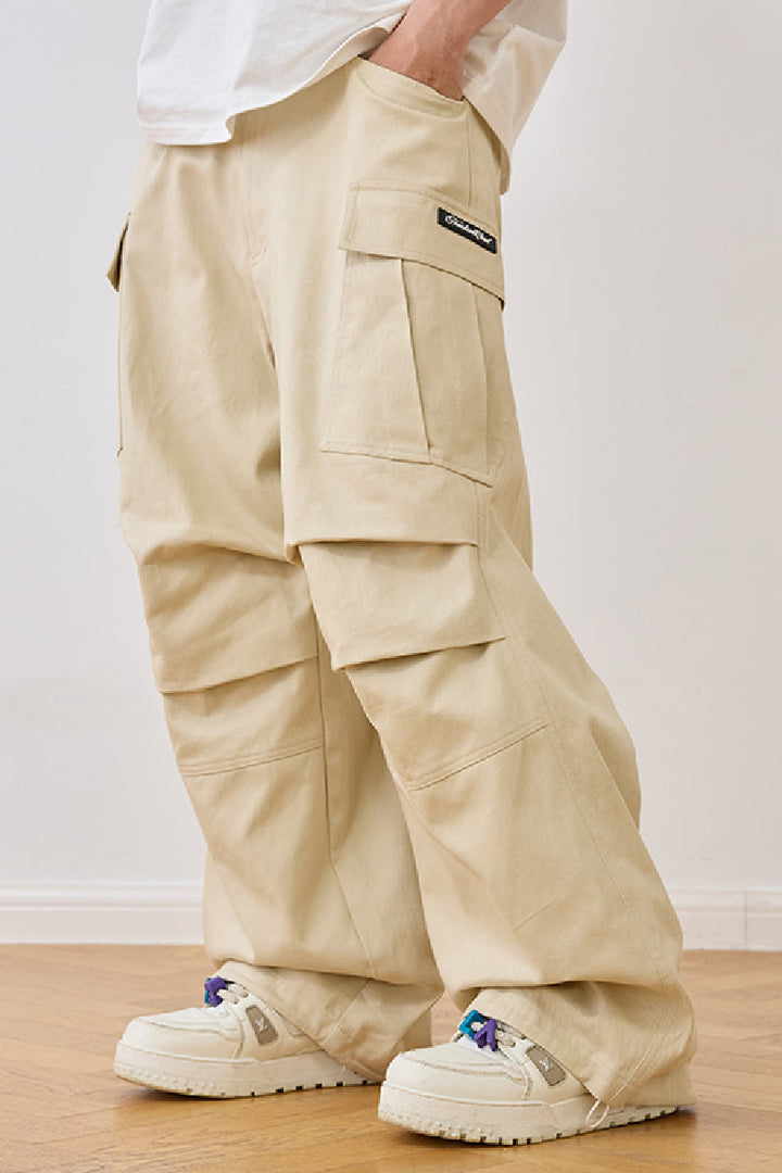 Loose Cargo Pants with Large Pockets