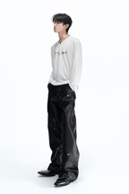 Metallic Print Lyocell Tee