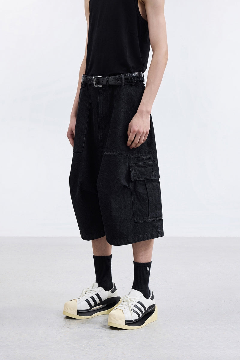 Two-Tone Cargo Jorts