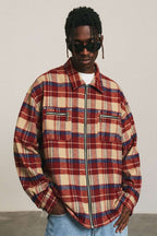 ANT Plaid Embroidered L/S Shirt