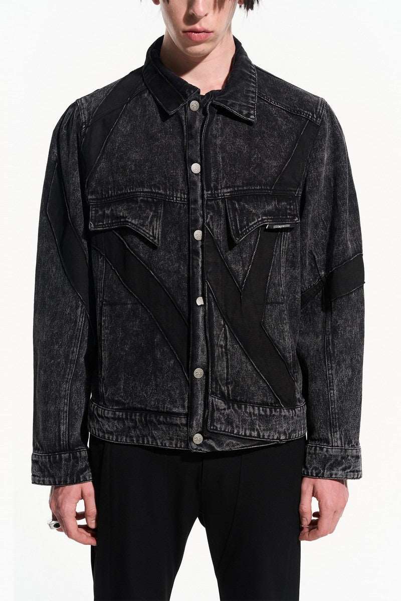 BNP Washed Patches Denm Jacket