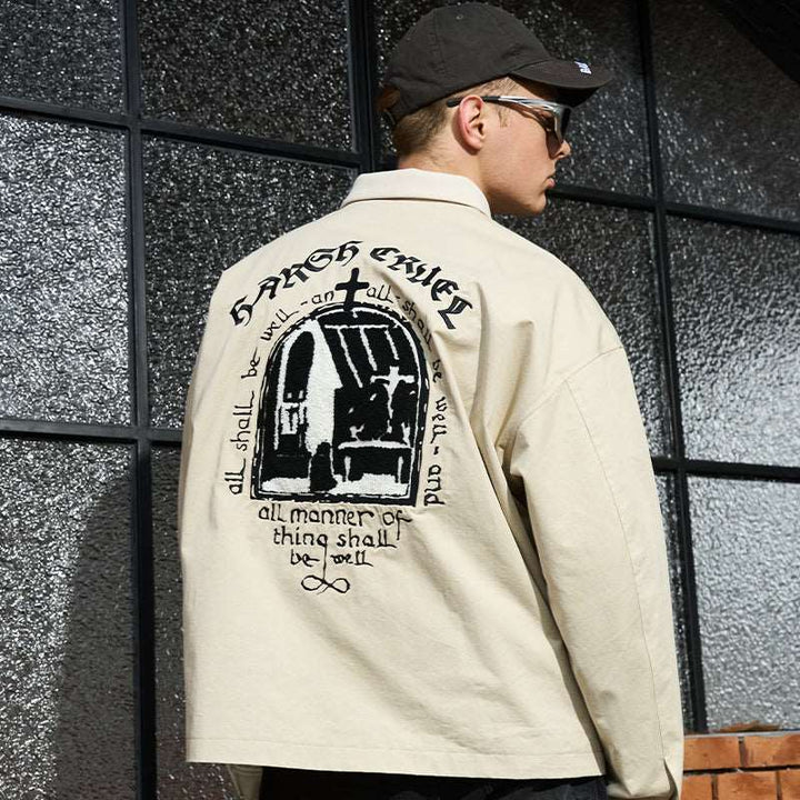 All Shall Be Well Embroidered Jacket