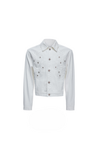Floral Embroidered Denim Jacket