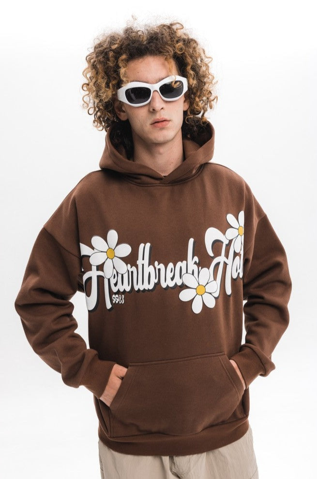 Daisies Logo Puff Print Hoodie