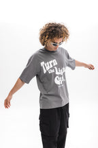 Lights Off Puff Print Tee