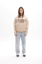 Retro Logo Embroidered Hoodie