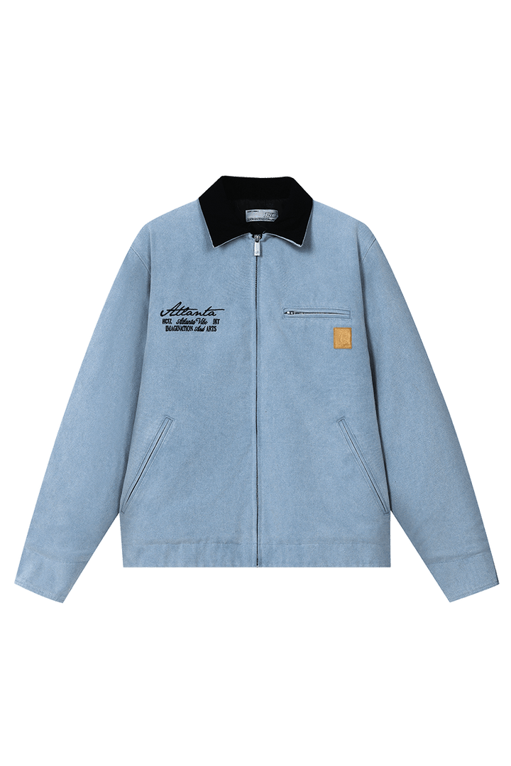 Detroit Retro Embroidered Jacket