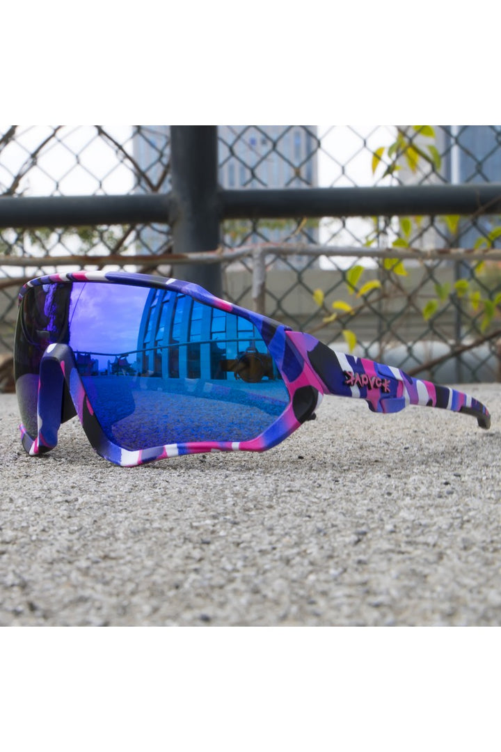 Single Lens Cycling Sunglasses