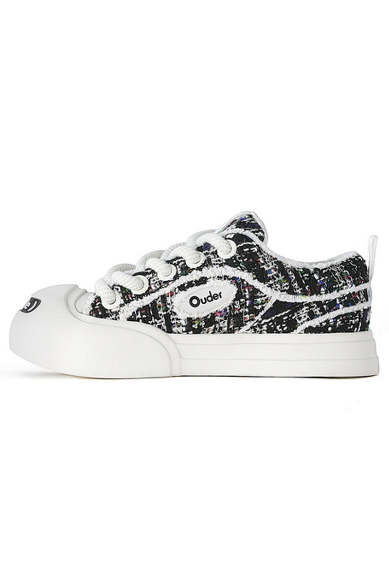 Casual Canvas Chunky Sneakers