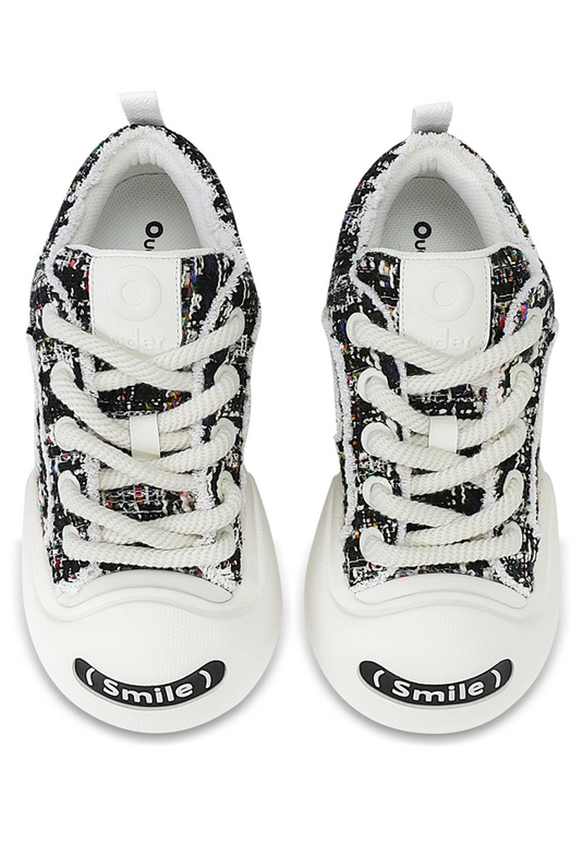 Casual Canvas Chunky Sneakers