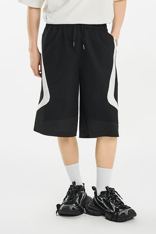 Spliced Mesh Shorts