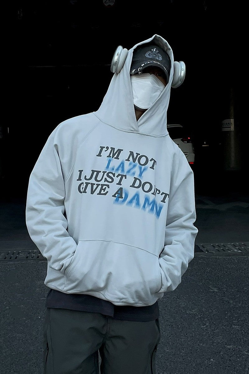 Statement Print Hoodie