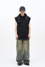 Loose Multi Pocket Jeans