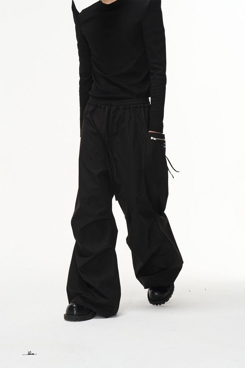 Oversized Loose Pleated Pants