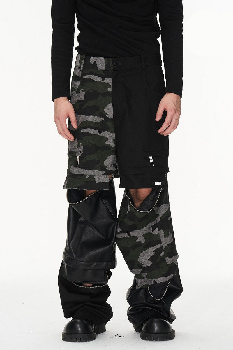 Detachable Camo Trousers