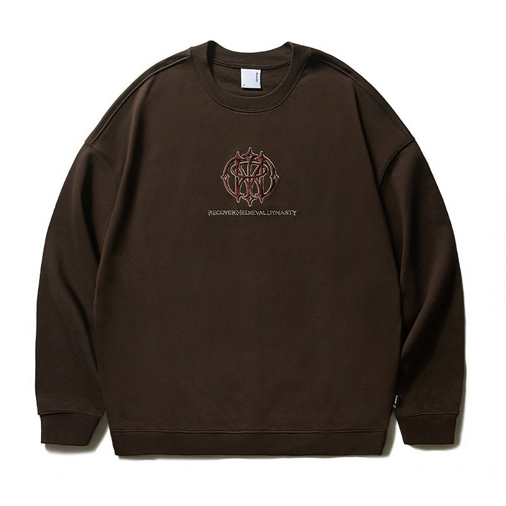 Embroidered Round Logo L/S Tee