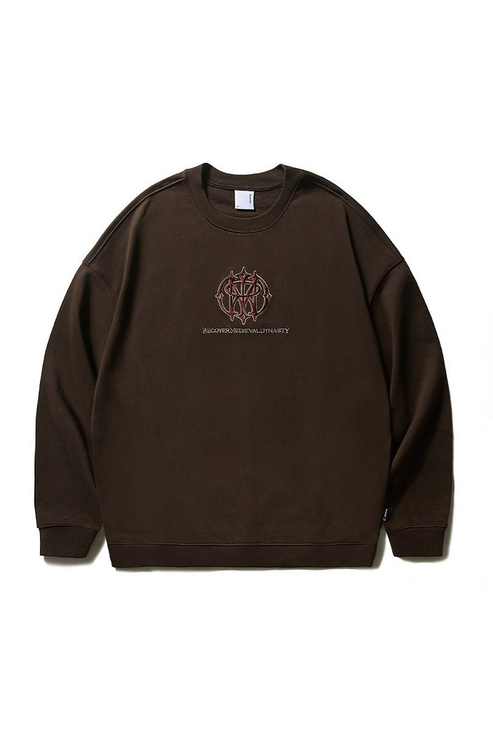 Embroidered Round Logo L/S Tee