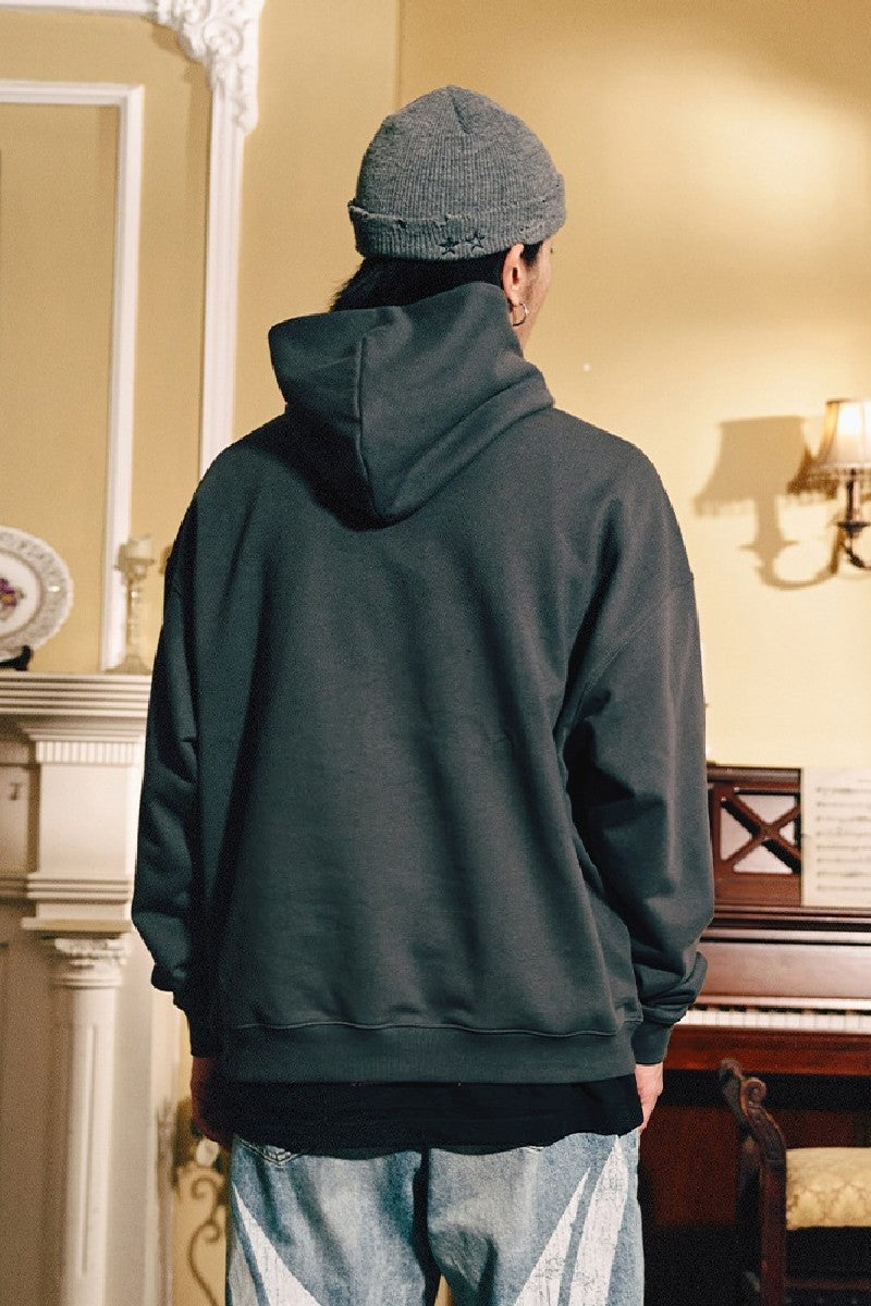 Foam Print Logo Hoodie