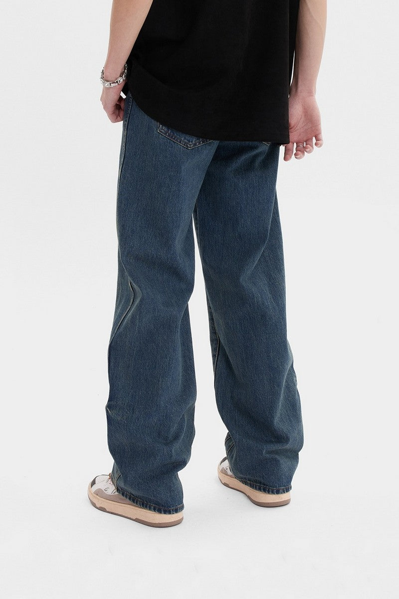 Retro Layered Jeans