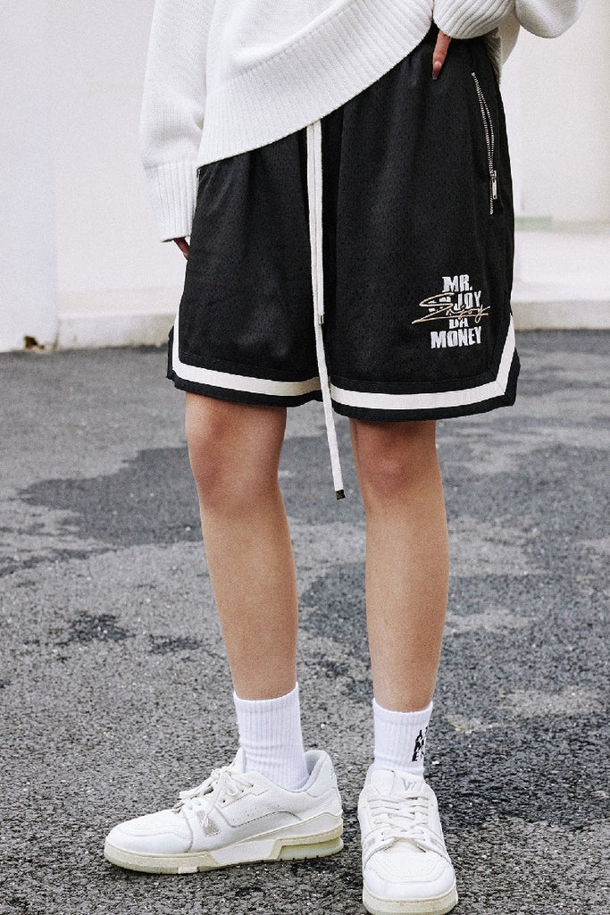 Shop Louis Vuitton Logo Basket Ball Pants Shorts by CITYMONOSHOP