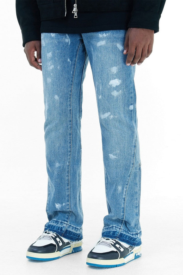 Splash Ink Flared Jeans - US Only