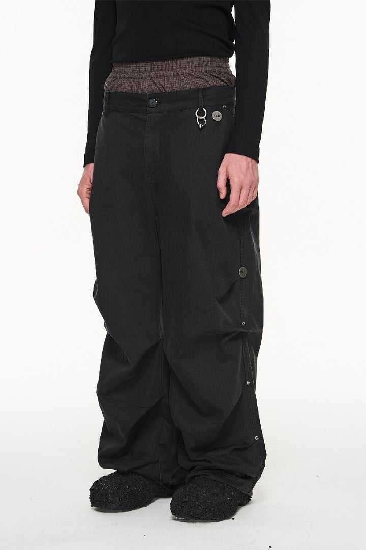 Two-Piece Label Trousers