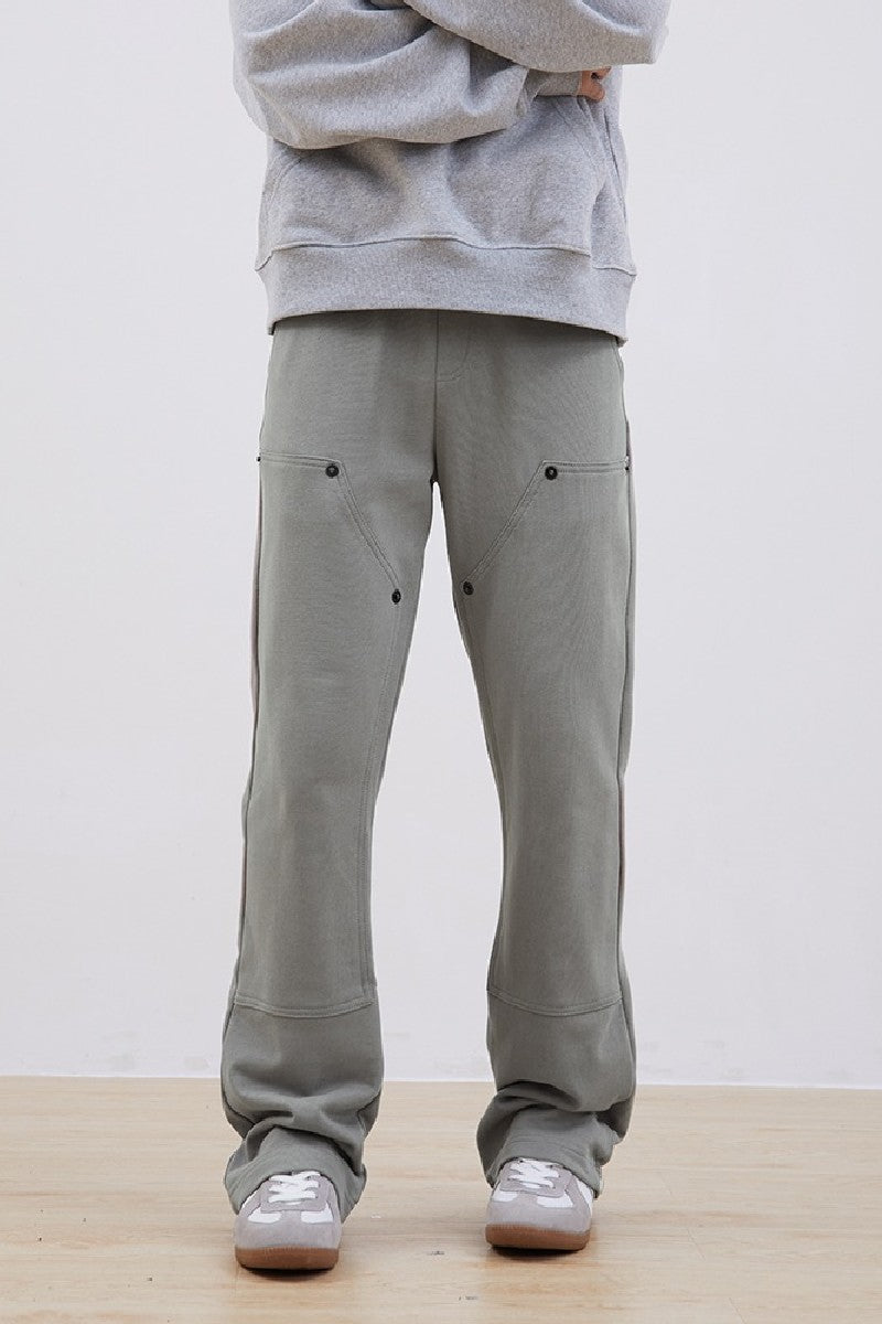 Straight Double Knee Trousers