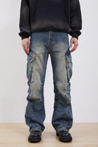 Straight Cargo Jeans