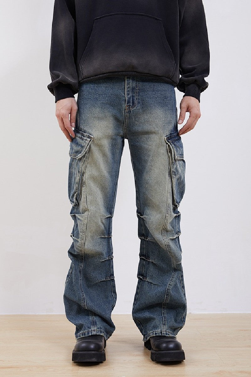 Straight Cargo Jeans
