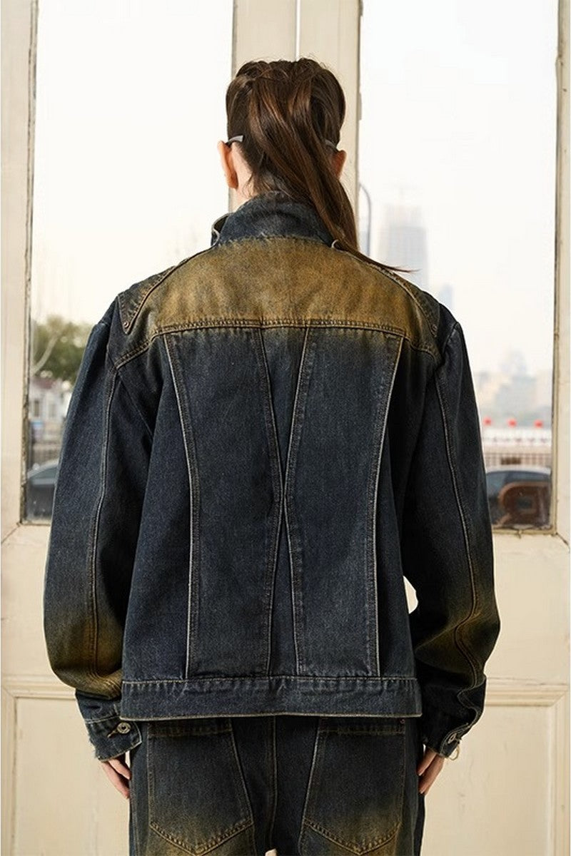 Washed Loose Denim Jacket