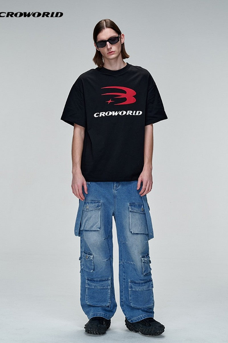 Puff Print Logo Tee