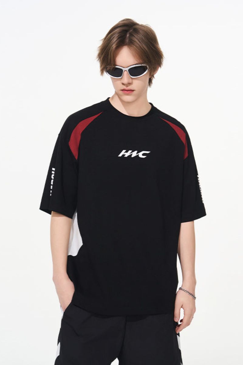 Racing Mesh Panel Soccer Tee