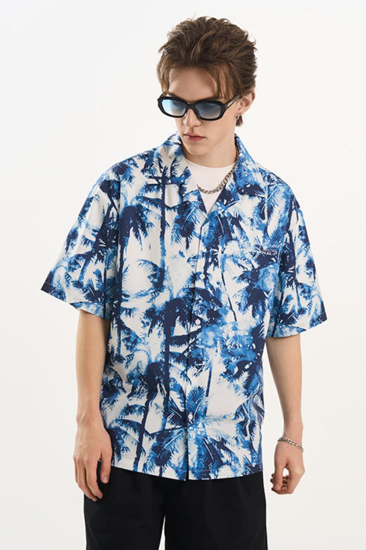 Palm Shadow Cuban Shirt