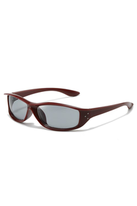Maroon Frame With Light Gray Sheet