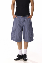 Multi Pocket Cargo Shorts