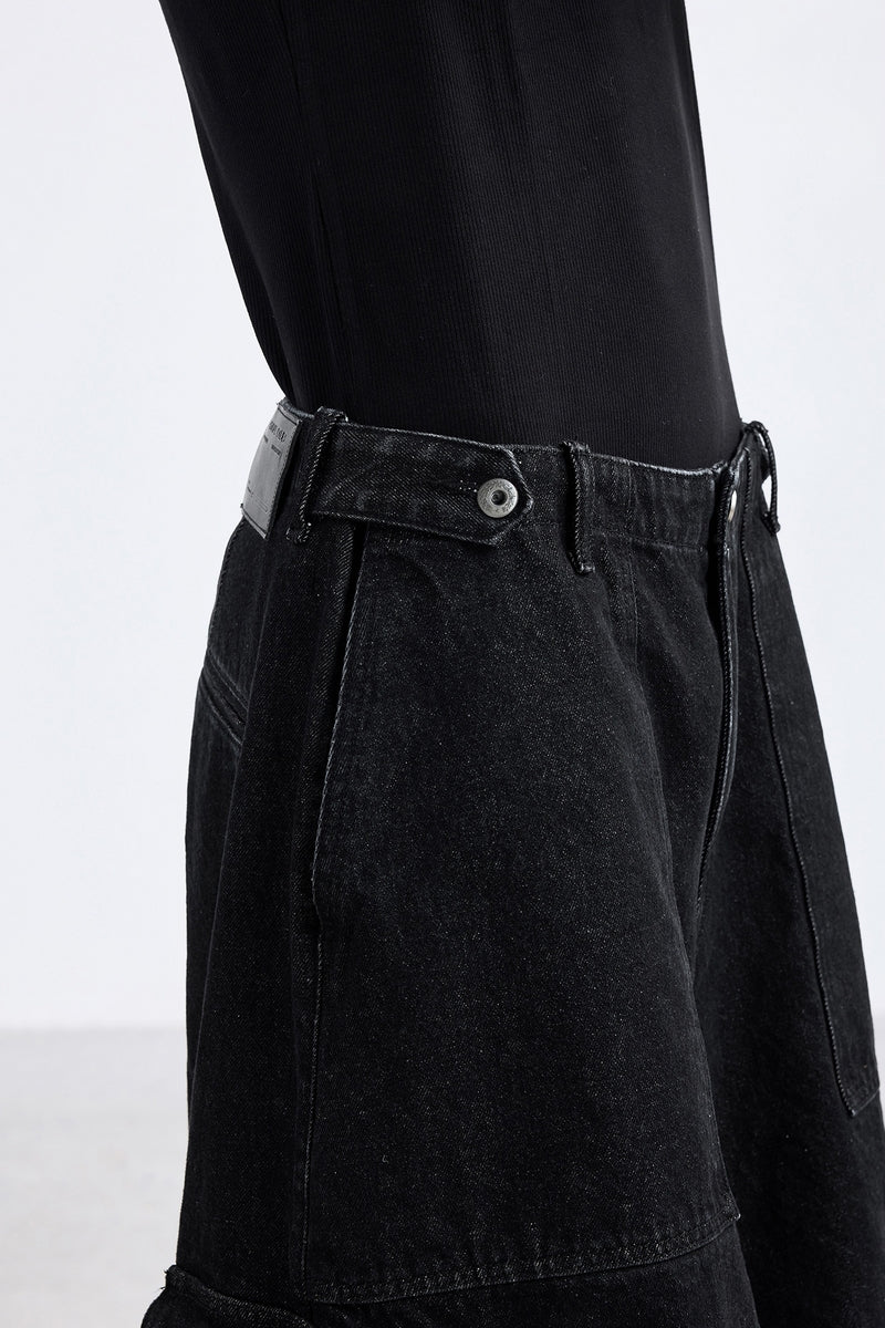 Two-Tone Cargo Jorts