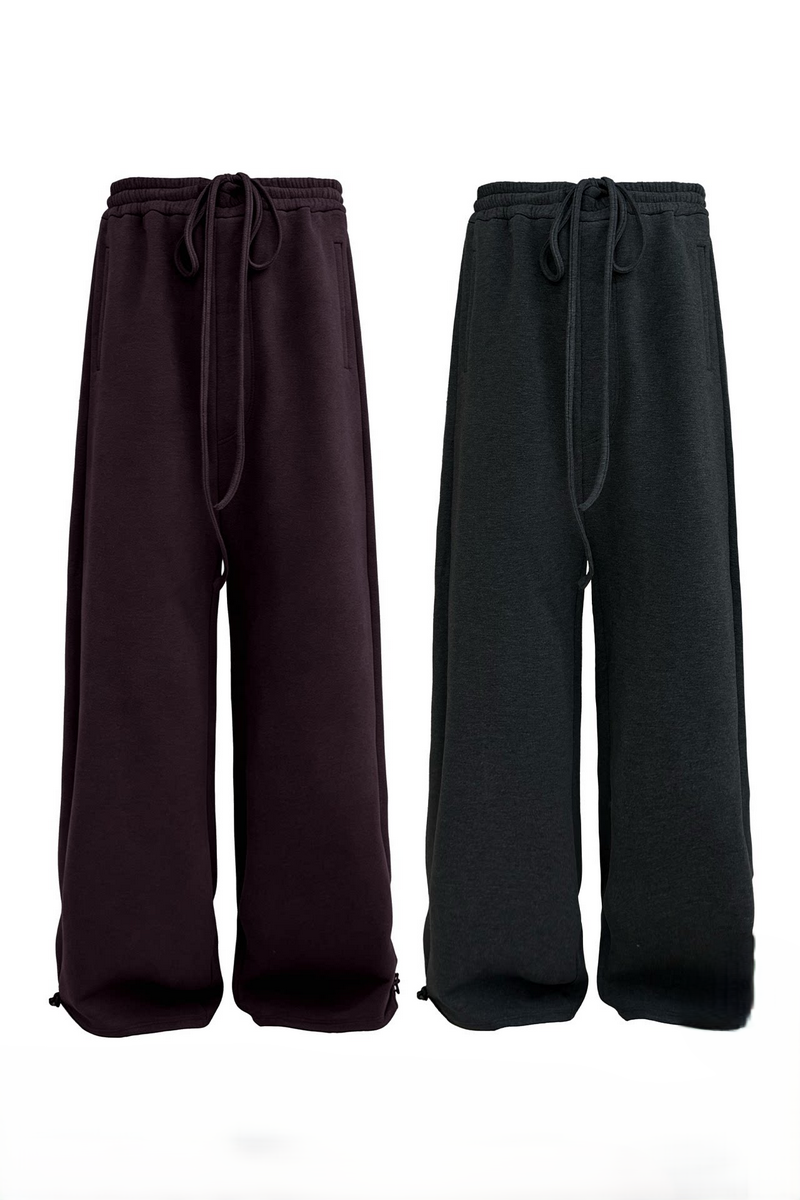 Drop Crotch Fleece Sweatpants