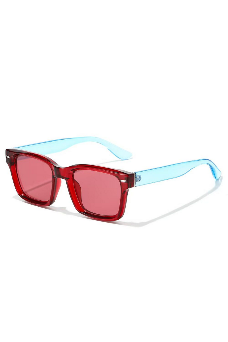 Chunky Studded Square Sunglasses