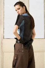 Cropped SS Denim Jacket