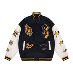 ANT Rockstar Embroidered Varsity Jacket