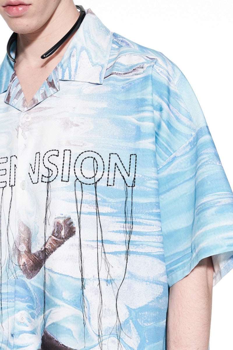 BNP Embroidered Full Print Cuban Shirt