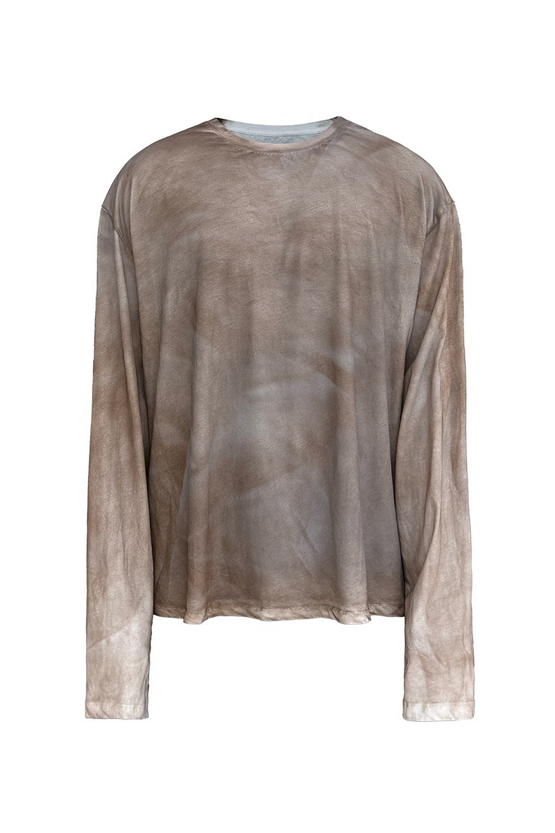 Distressed Dirty Wash Longsleeve