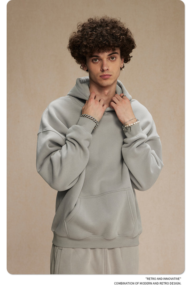 New Fleece Loose Hoodie