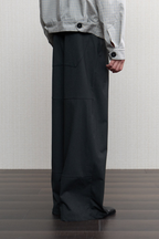 Mesh Panel Relaxed Trousers
