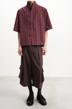 Striped Cotton Linen Shirt