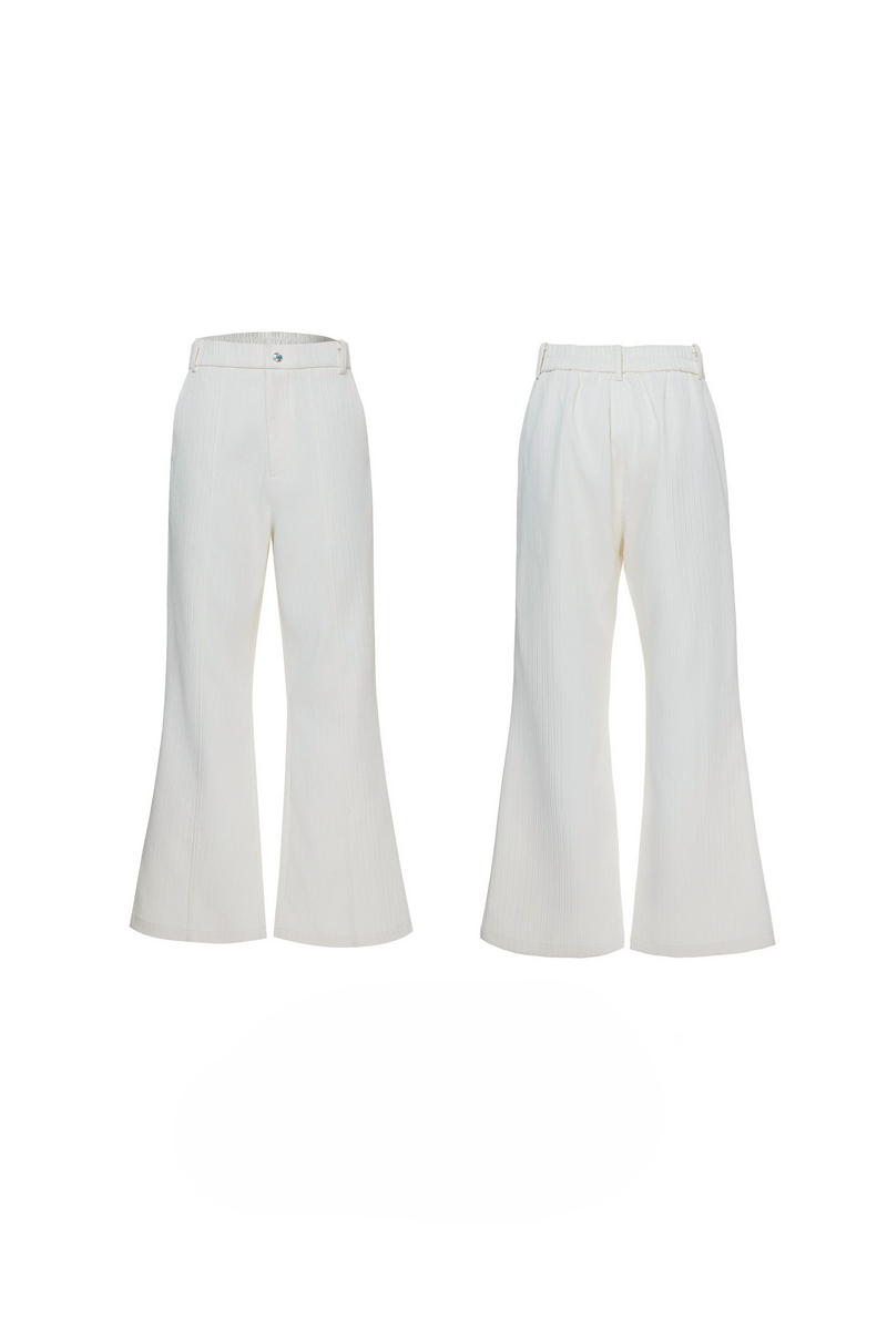 Textured Jacket & Trousers Separates
