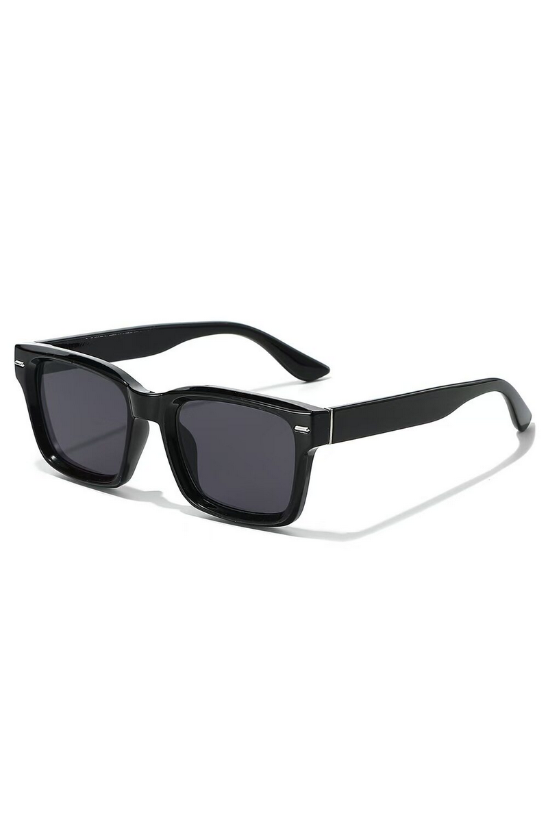 Chunky Studded Square Sunglasses