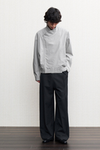 Mesh Panel Relaxed Trousers