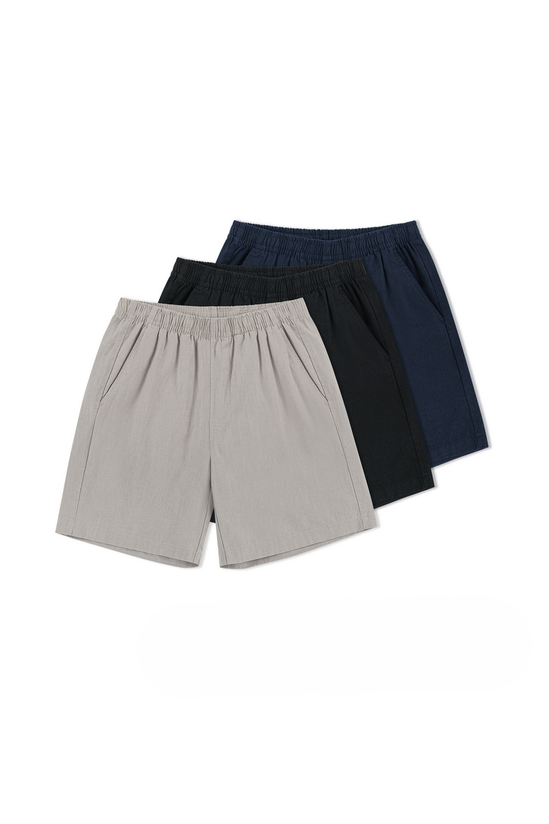 Cotton Hemp Relaxed Shorts